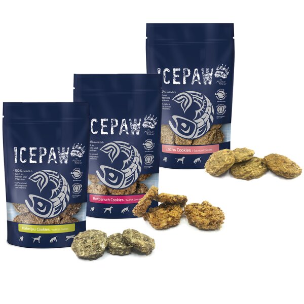 ICEPAW Cookie Set (3 x 100 g)