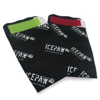 Cordura Asphalt Booties mit ICEPAW Logo